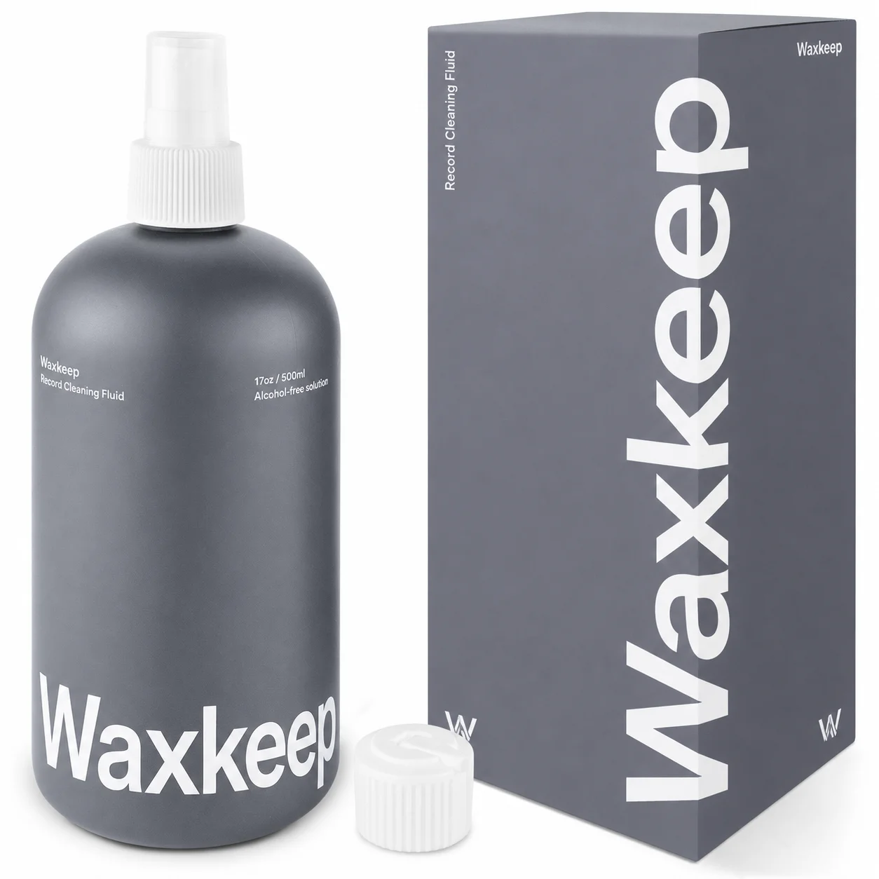 Cleaning Solution 8oz Refill - Extra large vinyl record cleaning fluid by Waxkeep