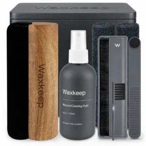 Deep Clean Bundle - 7-piece ultimate vinyl record cleaning kit by Waxkeep