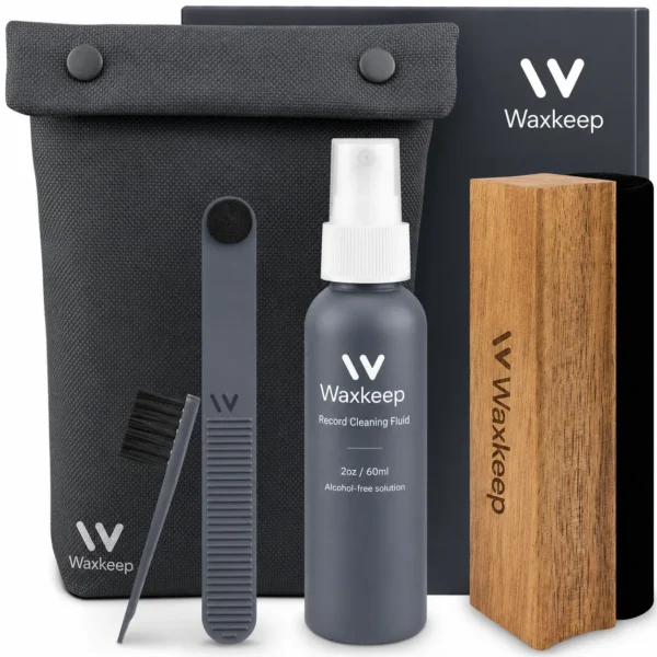 Waxkeep Premium Vinyl Record Cleaning Kit
