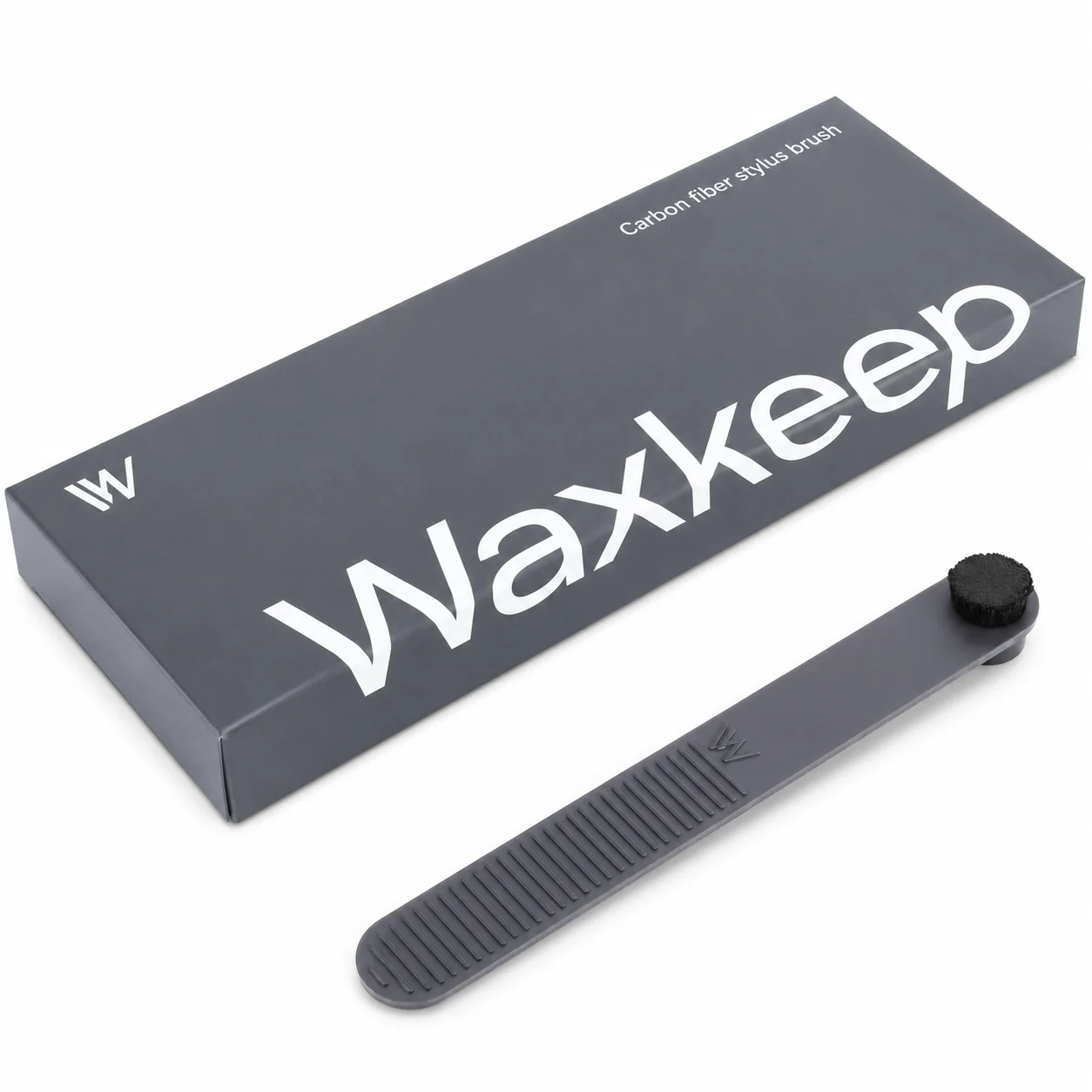 Stylus Cleaner Brush - Carbon fiber turntable needle cleaner by Waxkeep
